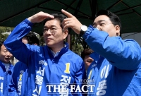  같은 곳 바라보는 정원오-이동현 [포토]