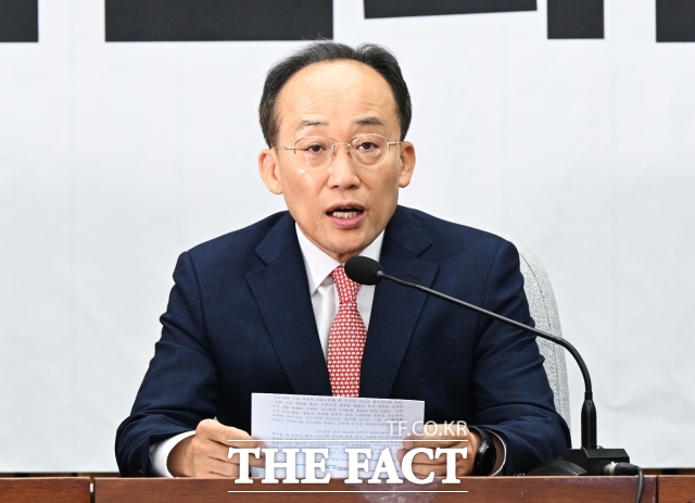 국민의힘은 26일 6·3 지방선거 대구시장 후보로 추경호 의원(사진)을 확정했다. 경기 평택을 국회의원 재선거 후보에는 유의동 전 의원을 단수 공천했다. /배정한 기자