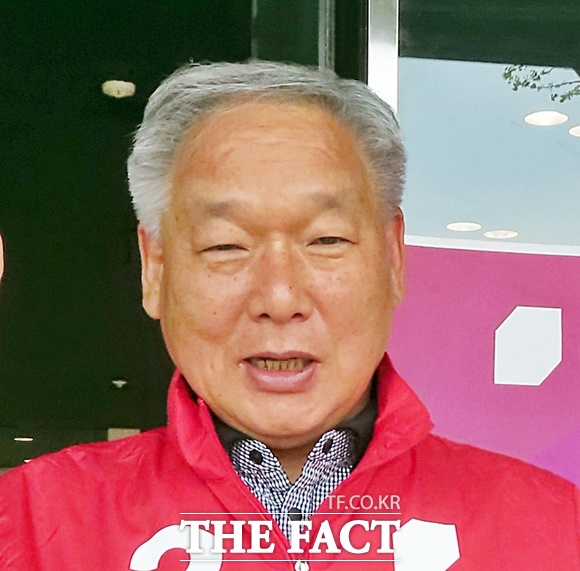 이용우 부여군수 후보. /김형중 기자