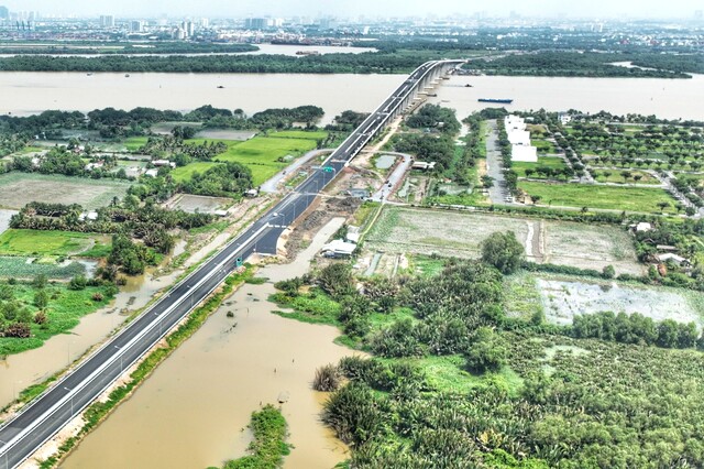 동부건설이 하노이 현지법인을 기반으로 베트남 인프라 시장 공략을 강화하고 있다. 사진은 베트남 '떤반~년짝 도로건설(2공구)'. /동부건설