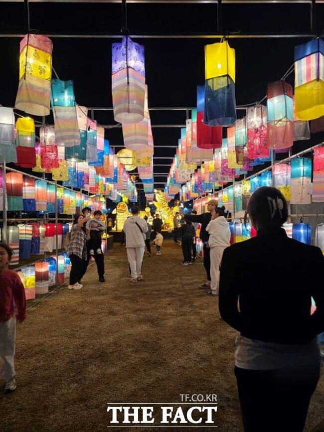 성남시 연등회 행사장 모습. /성남시