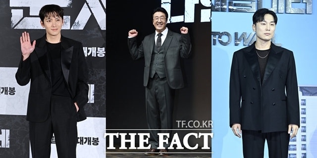 배우 지창욱 현봉식 서현우(왼쪽부터)가 출연한 영화 '보통사람들'은 넷플릭스에서 공개된다. /더팩트 DB