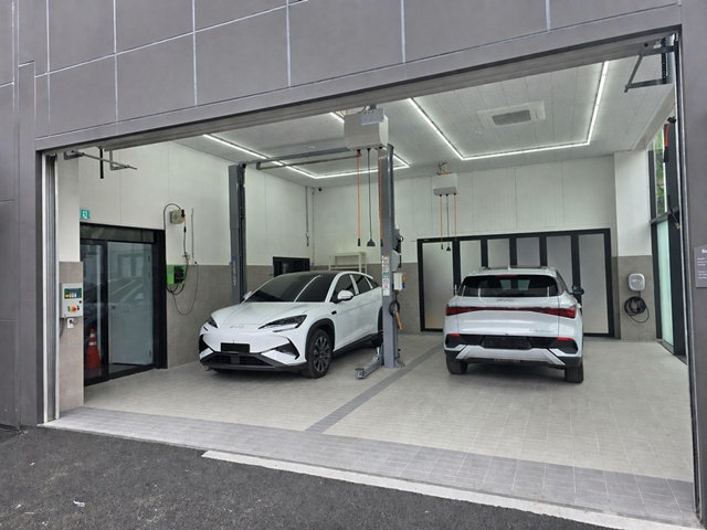 BYD Auto 포항 서비스센터 정비 인프라. /BYD코리아