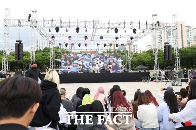 지난해 5월 24일 열린 안양시 청소년 축제 공연 모습. /안양시