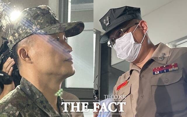 3대 특검(내란·김건희·채상병) 미제 의혹을 수사하는 권창영 특별검사팀(종합특검)이 박진희 전 국방부 군사보좌관(육군 소장.왼쪽)을 불러 조사했다./더팩트 DB