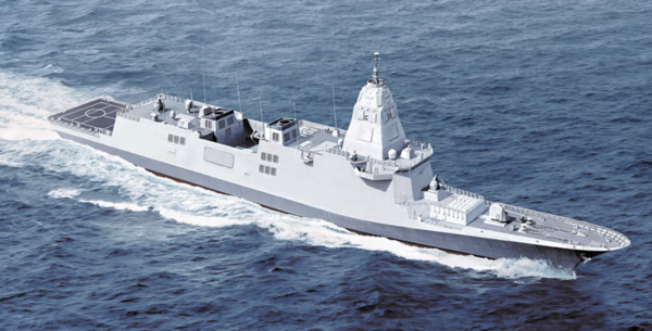 한국형 차기 구축함(KDDX) 조감도. /HD현대