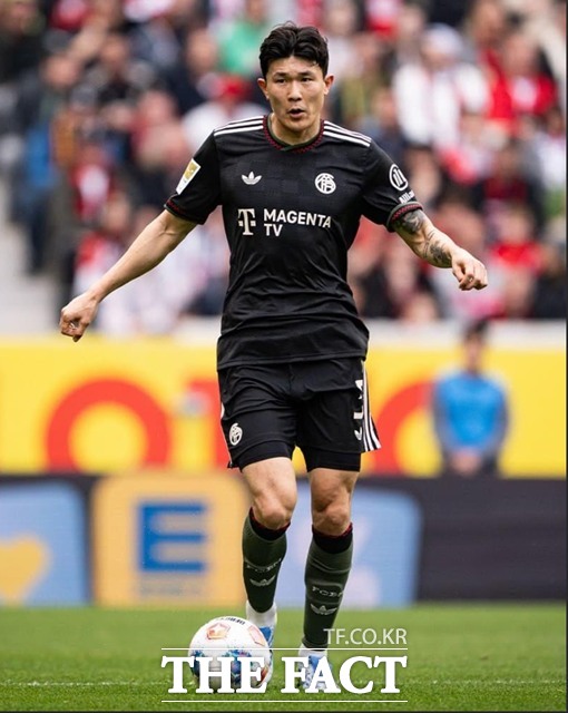 직전 경기에서 풀타임 출전한 바이에른 뮌헨의 김민재./바이에른 뮌헨