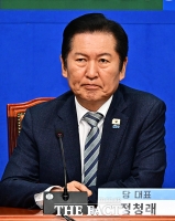  생각에 잠긴 정청래 대표 [포토]