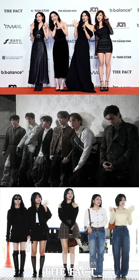 그룹 에스파 엑소 레드벨벳(위쪽부터)을 비방하는 콘텐츠를 유포 및 제작한 유튜브 채널 '탈덕수용소'가 각 가수와 소속사 SM엔터테인먼트에 총 1억 7000만 원을 손해배상하라는 법원 판결이 나왔다. /더팩트 DB, SM엔터테인먼트