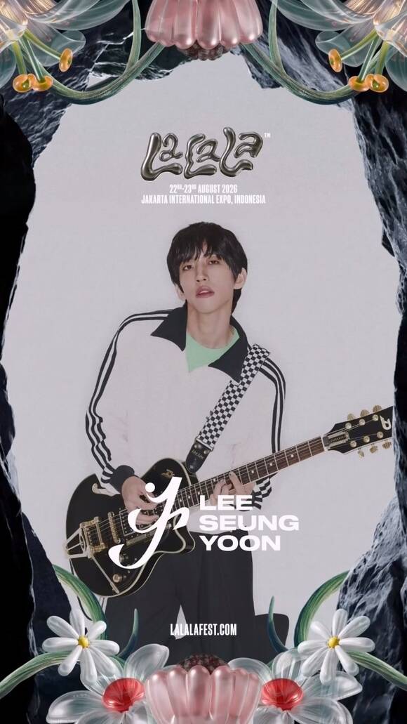 싱어송라이터 이승윤이 8월 23일 인도네시아 자카르타에서 개최되는 'LaLaLa Festival'에 출연한다./마름모