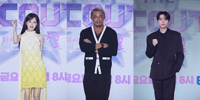 그룹 레드벨벳(Red Velvet)의 웬디, 그룹 데이식스(DAY6)의 영케이, 방송인 추성훈(왼쪽부터)이 ENA 새 예능프로그램 'THE SCOUT : 다시 태어나는 별'에서 마스터로 활약한다. /ENA