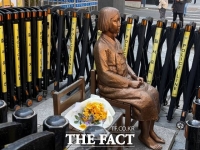  소녀상 둘러싼 바리케이드, 6년 만에 철거