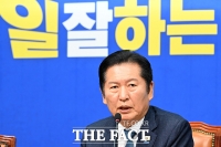  정청래 '지방선거 승리 위해 당 전체 한 몸으로 뛸 것' [TF사진관]