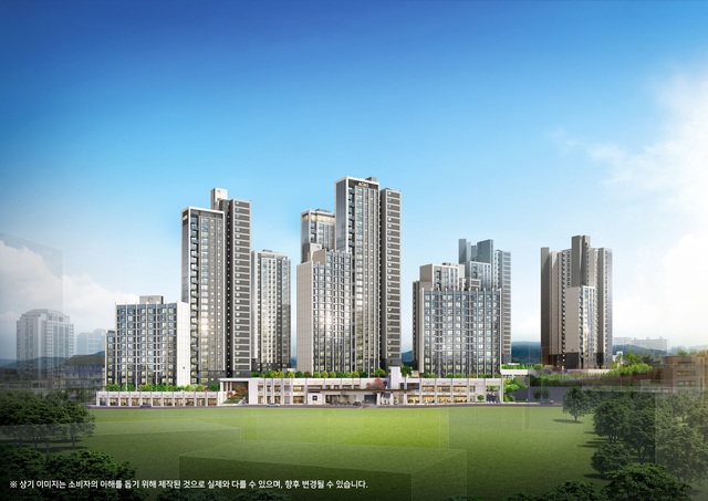 DL이앤씨는 다음달 서울 동작구 노량진8구역 재개발을 통해 '아크로 리버스카이'를 공급한다. 사진은 '아크로 리버스카이' 투시도. /DL이앤씨