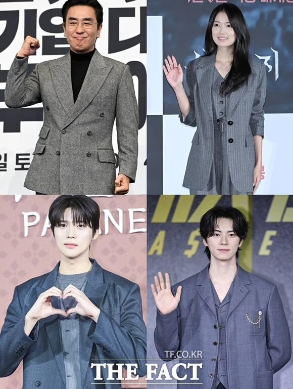 배우 류승룡 김혜윤 이채민 문상민(왼쪽 위부터 시계방향)이 디즈니+ 새 오리지널 시리즈 '나미야 잡화점의 기적'에 출연한다. /더팩트 DB