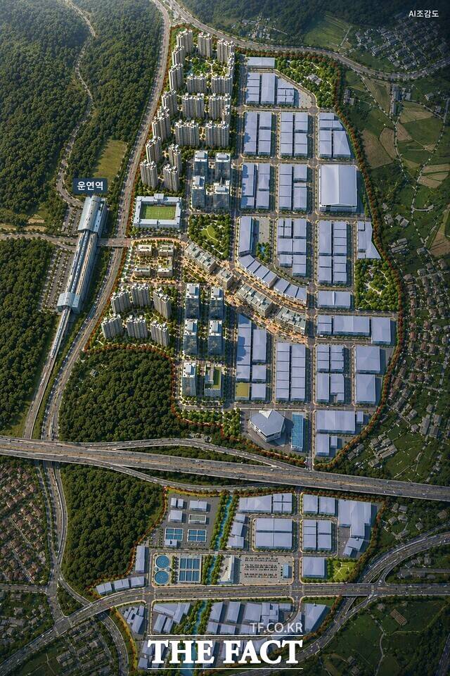 운연에코 바이오지원 복합산업단지 조감도. /운연에코