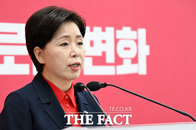국민의힘 경기도지사 후보로 확정된 양향자 의원.