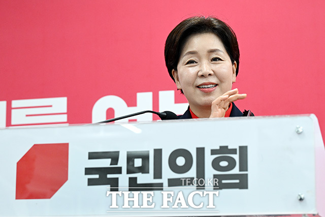 국민의힘 경기도지사 후보로 확정된 양향자 의원.