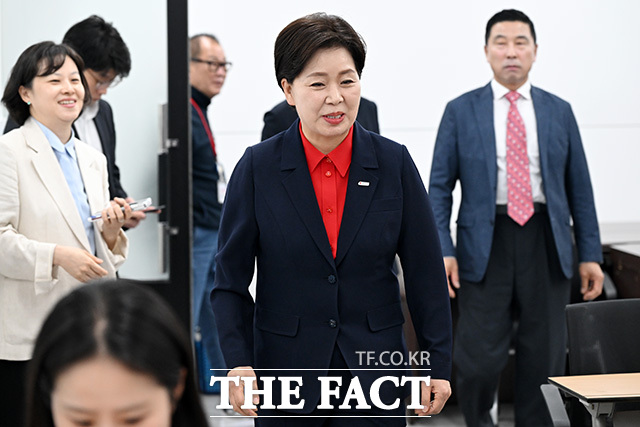 국민의힘 경기도지사 후보로 확정된 양향자 의원.