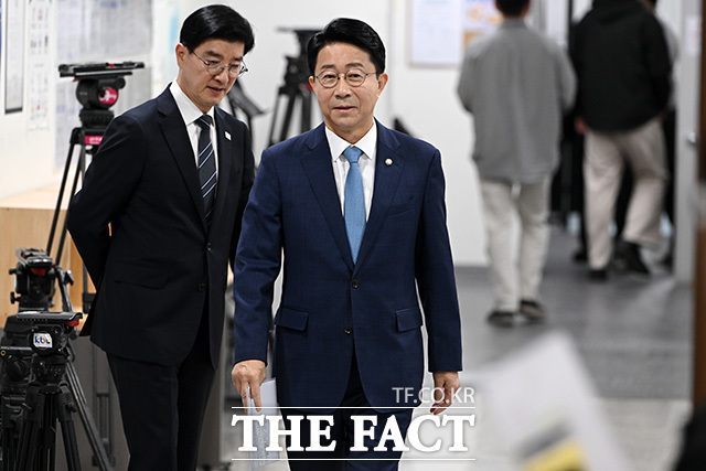국회의장 출마 선언하는 조정식 더불어민주당 의원.