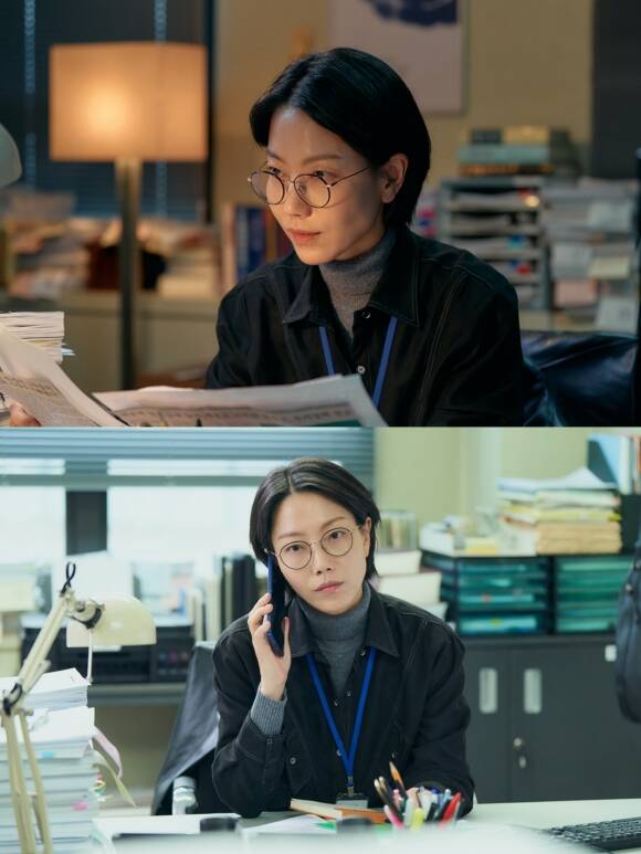 MBC '오십프로' 제작진이 강영애 역을 맡은 김신록의 스틸을 공개했다. /MBC