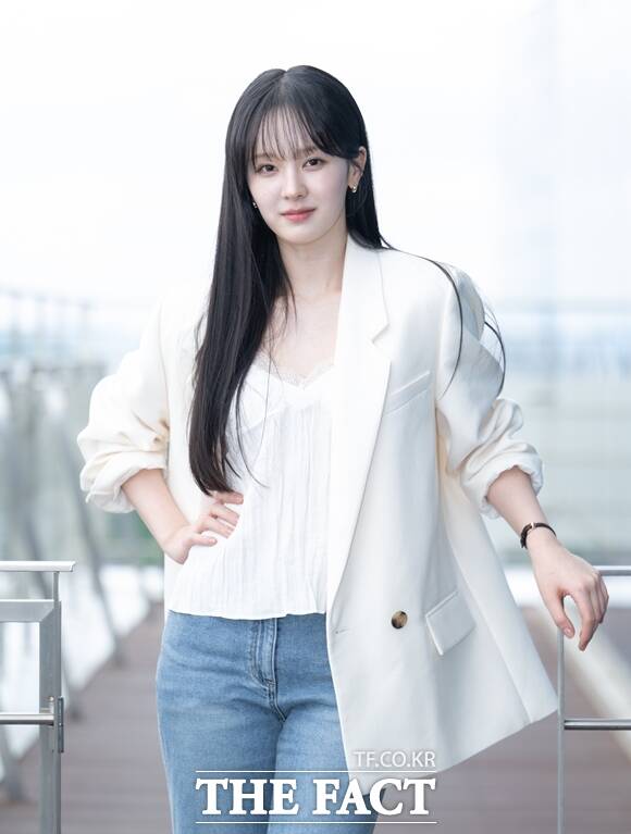 배우 백서라가 최근 서울 마포구 상암동 <더팩트> 사옥에서 TV조선 토일드라마 '닥터신' 종영 기념 인터뷰를 진행했다. /박헌우 기자