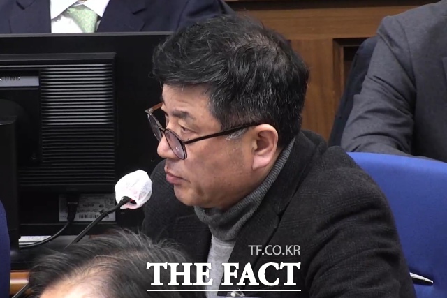 노상원 전 정보사령관이 지난 1월 열린 자신의 내란중요임무종사 혐의 1심 결심 공판에서 최후진술을 하고 있다./서울중앙지법