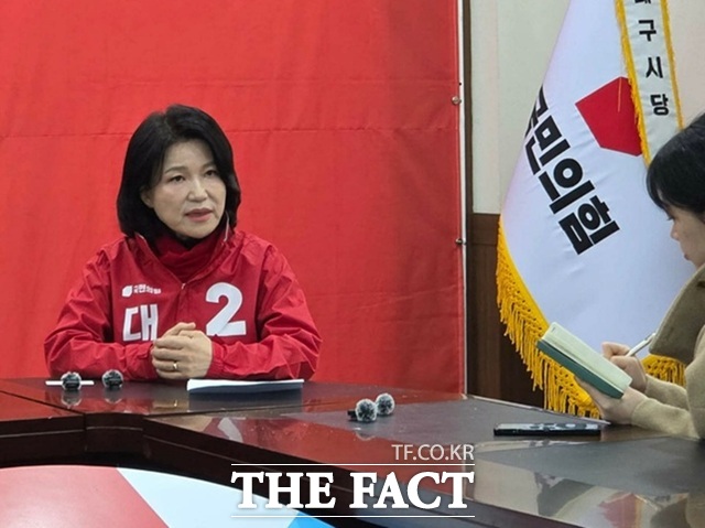 대구 달성 보궐선거에서 국민의힘 후보로 나서는 이진숙 전 방송통신위원장. /이진숙 SNS 갈무리