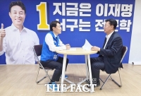  맹수석 대전시교육감 후보, 전문학 서구청장 후보와 간담회…지역 교육환경 개선 '한뜻'