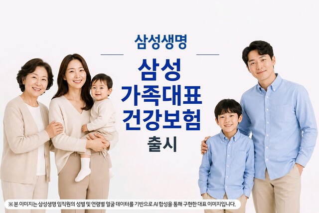 삼성생명이 가족 단위로 가입하면 보험료를 할인하는 신상품을 공개했다. /삼성생명
