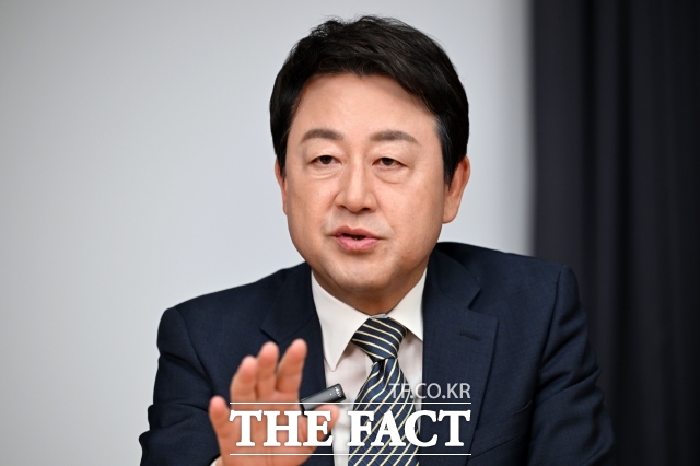 김 후보는 조국혁신당의 말꼬리 잡기식 네거티브 공세에 대해서는 대응하지 않겠다고 선을 그었다. /서예원 기자