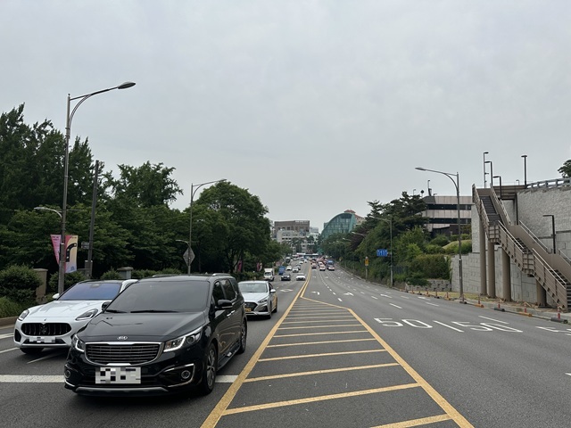 서울 중구는 이달 18일부터 장충단로 600m 구간 노후 가로등 개량공사를 시행한다고 14일 밝혔다. /중구