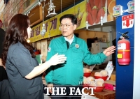  김낙철 대전시 서구청장 권한대행, 도마큰시장 시설 등 점검