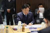  최인호 HUG 사장, PF사업장 방문…