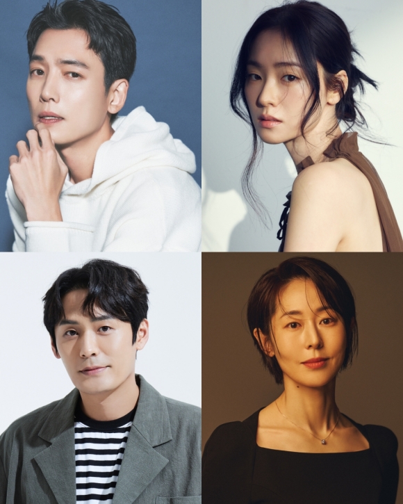 배우 정경호 전여빈 강말금 최대훈(왼쪽 위부터 시계 방향)이 ENA '혹하는 로맨스' 출연을 확정했다. /각 소속사