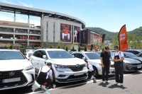  한국타이어, 창원 NC파크서 '타이어 보이' 운영…고객 접점 확대