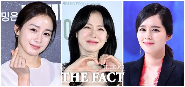 2000년대 초반, 한국 대중문화에는 유독 강렬한 존재감을 남긴 세 명의 여배우를 꼽으면, 각기 다른 분위기와 매력으로 사랑받은 손예진, 한가인, 김태희 3인을 언급한다. 사진 왼쪽부터 김태희 손예진 한가인. /더팩트 DB