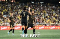  손흥민 도움-부앙가 골 '흥부 듀오' 터졌지만...LAFC 4연패 '침몰'