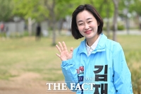 김재연 '평택을' 향한 인사 [포토]