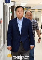  담담한 표정의 여명구 삼성전자 부사장 [포토]