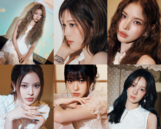 이즈나의 최정은 정세비 마이 유사랑 코코 방지민(왼쪽 위부터 시계방향)은 6월 8일 세 번째 미니앨범 SET THE TEMPO를 발매한다./웨이크원