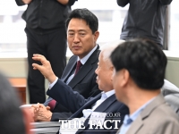  교통운수종사자 애로사항 청취하는 오세훈 [포토]