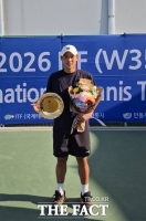  당진시청 심성빈, ITF 안동국제남자테니스투어대회 복식 우승