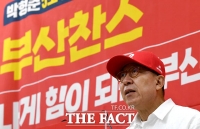 '부산찬스' 강조하는 박형준 후보 [포토]
