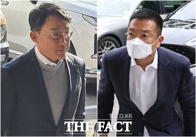조창연 씨(왼쪽)가 윤관 블루런벤처스(BRV) 대표를 상대로 낸 2억원 대여금 반환 소송 항소심에서 승소했다. /더팩트 DB