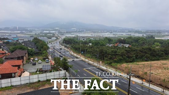 보개원삼로 전경 /용인시