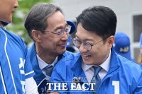  김남준 후보 지원 나선 유동수 의원 [포토]