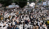  한동훈 출정식에 몰린 인파 [포토]