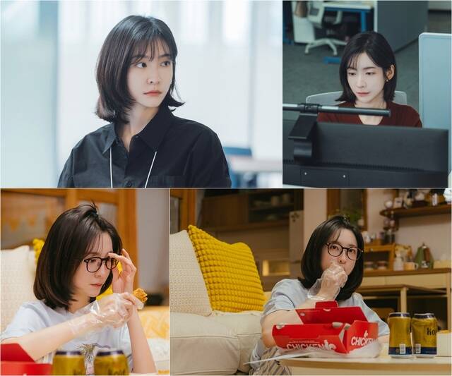 배우 박지현이 주연을 맡은 tvN 새 월화드라마 '내일도 출근!'이 오는 6월 22일 첫 방송한다. /tvN