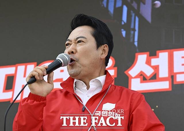 장동혁 국민의힘 대표가 6·3 지방선거를 8일 앞두고 